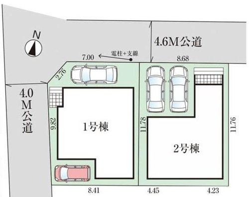 グラファーレ　岡山市北区大元【仲介手数料無料】の区画図