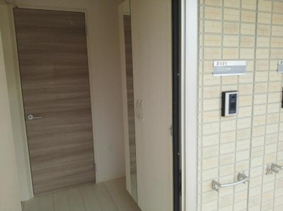 【玄関】 | エクセルシオールパークB | シューズボックスが完備
