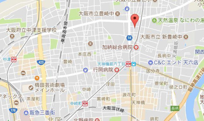 【地図】 | セレーナ・コンフォルト天神橋