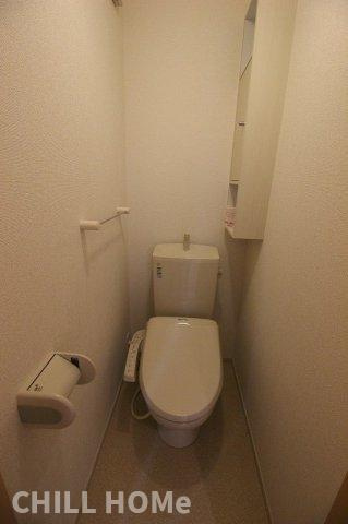 アルコンⅠのトイレ|当社、チルホームのHPもご覧ください(^^)/物件情報多数♪