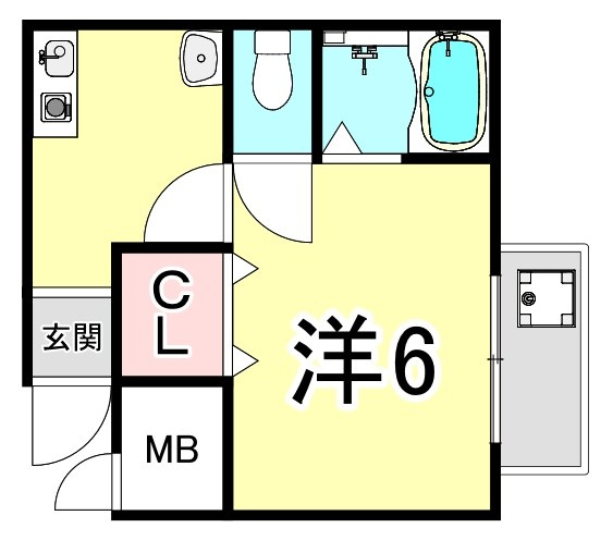 シャンラヴィーヌの間取り