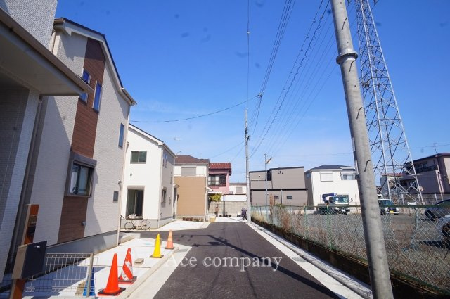 【前面道路含む現地写真】 | 八尾市長池町2丁目　【C号棟/全5棟】 | 【前面道路：幅員約4.7ｍ☆】