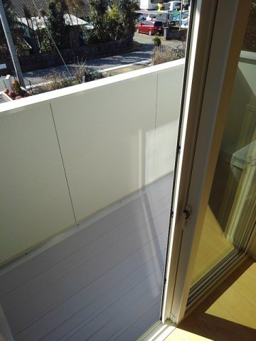 ホワイト・ベルのバルコニー|広々としたバルコニーです