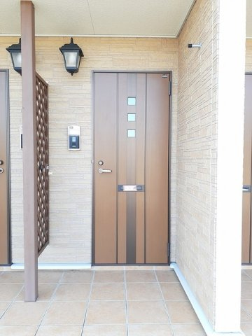 ノースパークＡのエントランス|毎日通るエントランスはこのようになっています