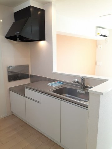 ノースパークＡのキッチン|きれいなキッチンです