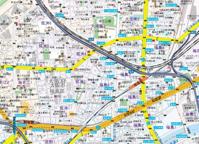 【地図】 | アベニール鷺洲