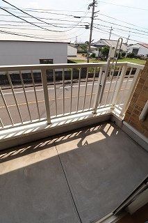 ヴィラ　ルミエ－ルＡのバルコニー|落ち着いた時間を過ごせるバルコニーです