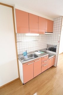 ヴィラ　ルミエ－ルＡのキッチン|キッチンです