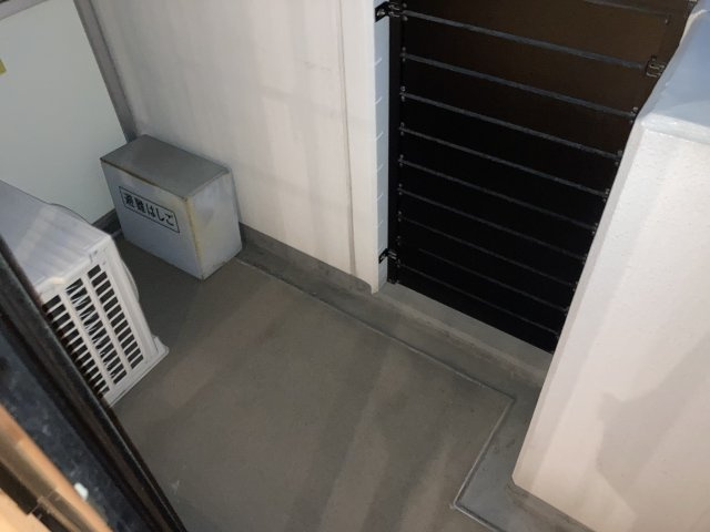 GENOVIA西大島greenveilのバルコニー