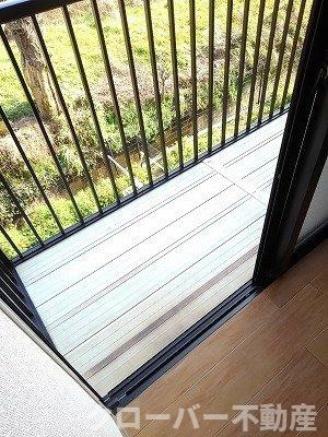 グレープガーデンＣのバルコニー