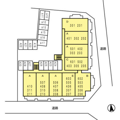 【区画図】 | エスポワール小金井