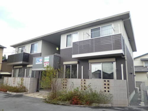 熊本市中央区国府４丁目のアパートの外観