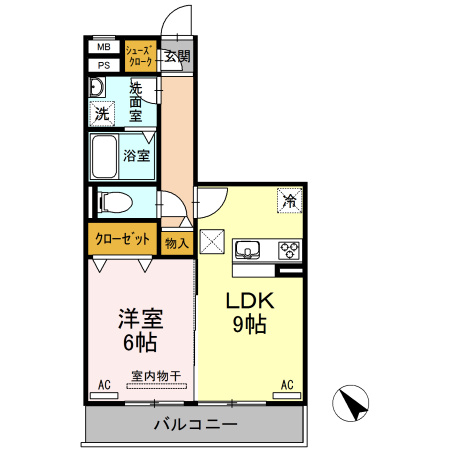 セジュール昭和　　刈谷市近郊の賃貸ならクラスホーム刈谷店の間取り