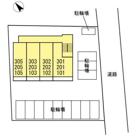 セジュール昭和　　刈谷市近郊の賃貸ならクラスホーム刈谷店の区画図