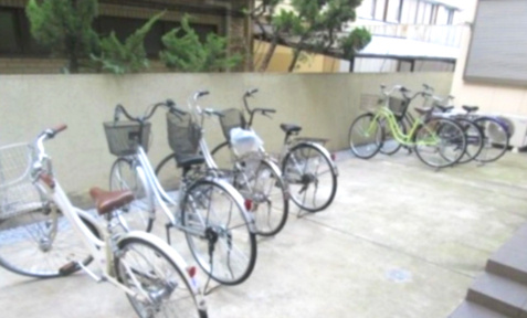 ル・グラン武蔵野関町のその他共用部分|自転車置き場です