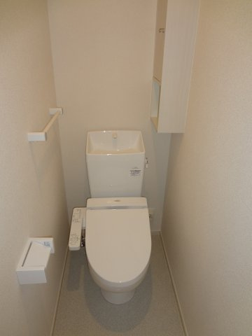 ロワゾブルーのトイレ|トイレもきれいです