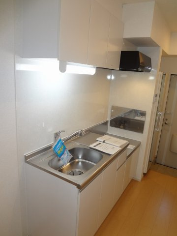 ロワゾブルーのキッチン|使いやすいキッチンです