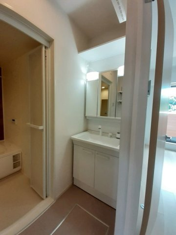 ヒラソールの洗面所|コンパクトで使いやすい洗面所