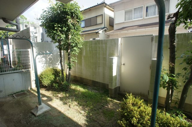 メゾン白光ヶ丘（ビャッコウガオカ）のバルコニー