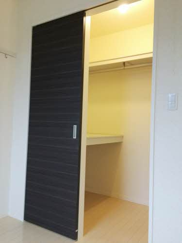 熊本市南区近見６丁目のアパートの収納