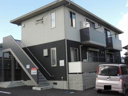 熊本市南区近見６丁目のアパートの外観