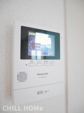 プロムナードＣのセキュリティ|当社、チルホームのHPもご覧ください(^^)/物件情報多数♪