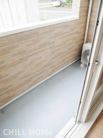 プロムナードＣのバルコニー|当社、チルホームのHPもご覧ください(^^)/物件情報多数♪