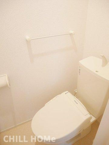 プロムナードＣのトイレ|当社、チルホームのHPもご覧ください(^^)/物件情報多数♪