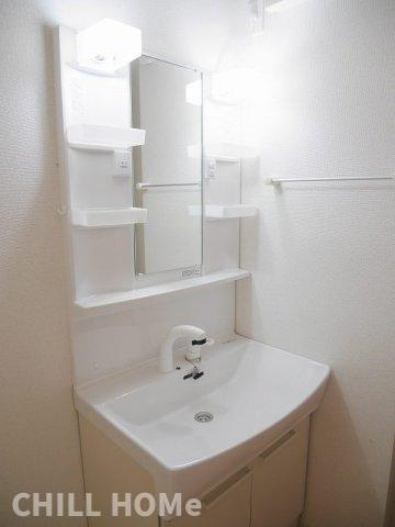 プロムナードＣの洗面所|当社、チルホームのHPもご覧ください(^^)/物件情報多数♪