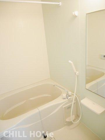 プロムナードＣの浴室|当社、チルホームのHPもご覧ください(^^)/物件情報多数♪