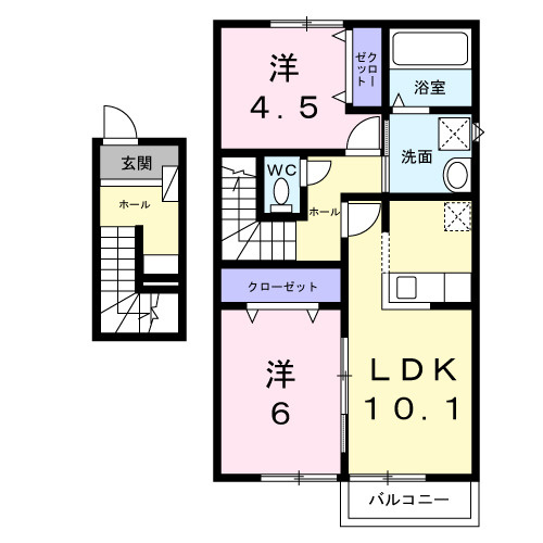 サンフラワーの間取り