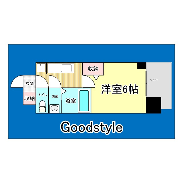 アドバンス名古屋ブランシュの間取り