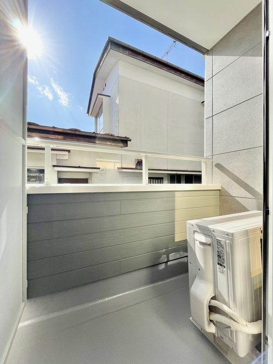 ペアレシア泉ヶ丘Ⅸのバルコニー