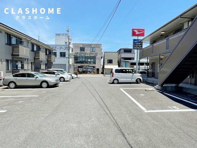リビングタウン森岡　Ａ　　　刈谷市近郊の賃貸はクラスホームの駐車場
