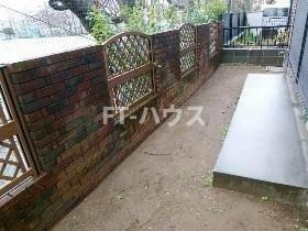 七林町戸建の庭