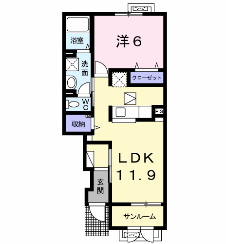 エターナルＢの間取り