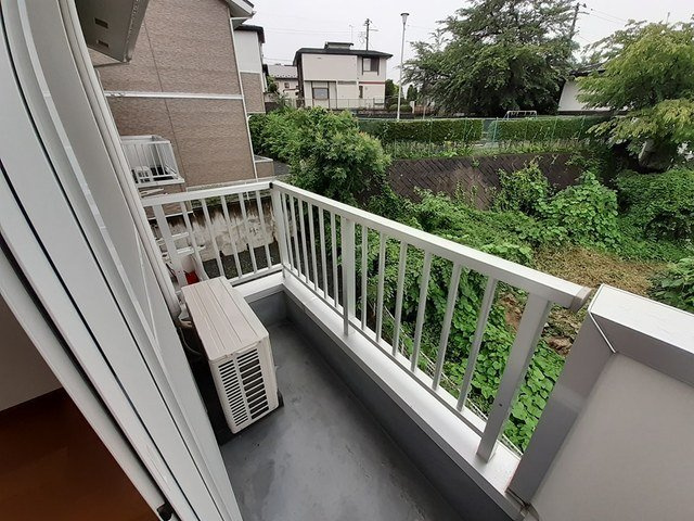 フォレストヒルズＣのバルコニー