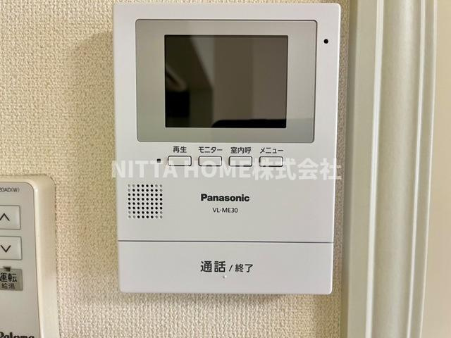 アルシオーネ壱番館のセキュリティ|カメラ付きインターホンを完備◎