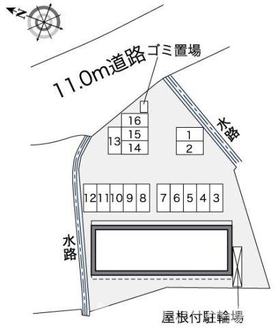 レオパレスＳｈｕ＆Ｋｅｉの区画図