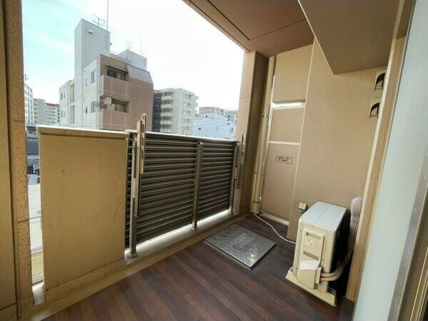CITY　SPIRE桜川Ⅰのバルコニー