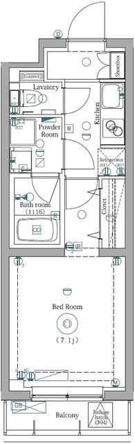 ＤＩＰＳ練馬春日町の間取り