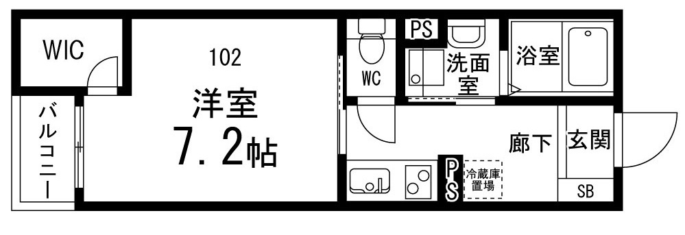 サンセールⅡの間取り