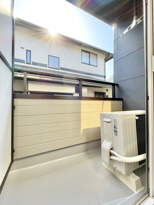 サンセールⅡのバルコニー