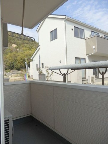 グリーンブリーズのバルコニー