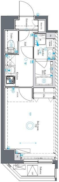 ユリカロゼＡＺ西台の間取り