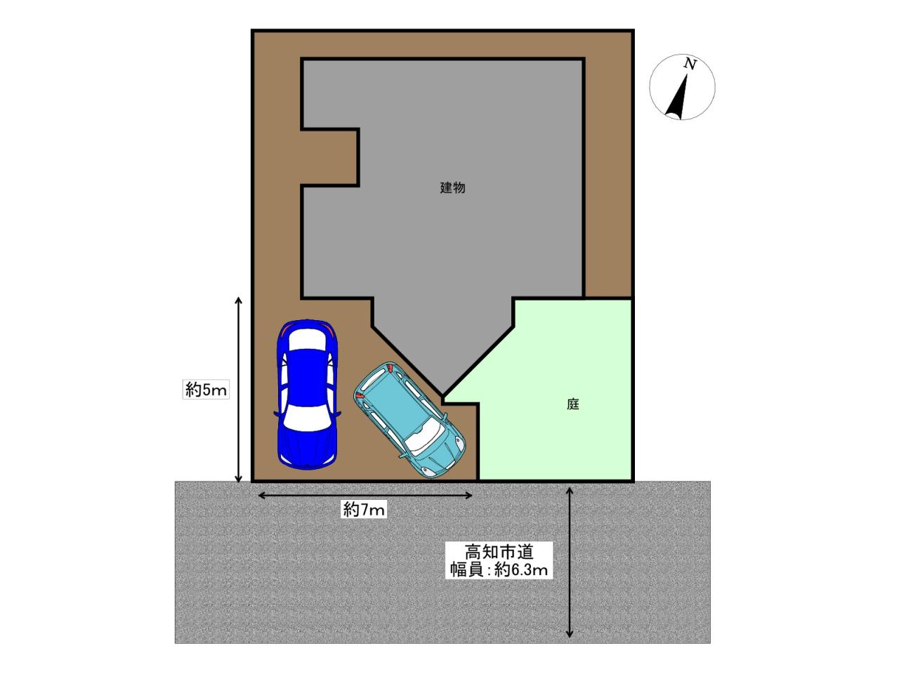 高知市潮見台3丁目　中古一戸建ての区画図|■建物価格1,499万円(リフォーム費用込み)■土地面積167.68㎡■建物面積140.15㎡■4LDK