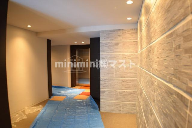 レオンヴァリエ福島野田のロビー