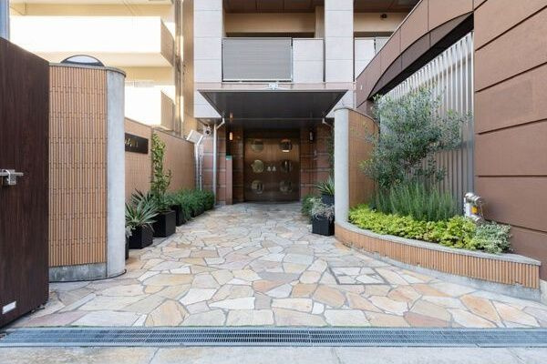 CITY　SPIRE桜川Ⅰのエントランス