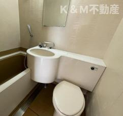 ドフィーヌ柏のトイレ|落ち着いた色調のトイレです