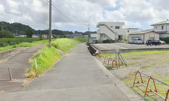 【新築戸建】　いわき市内郷御厩町4丁目第1　長期優良住宅の前面道路含む現地写真|北西側5.05ｍ公道